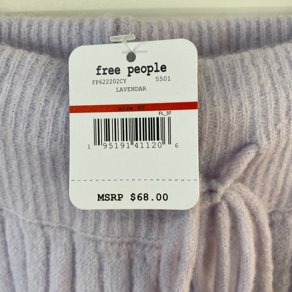 Free People Joggers FP Lilac Around the Clock Lounge Pants - Picture 10 of 12